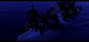 The occupants of Collapsible B waiting to be rescued in Titanic (1997 film)