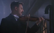 Wallace Hartley playing Songe D'Autumn in the 1996 Miniseries Titanic