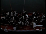 Rescued.jpg (64 KB) Lifeboat being lifted up to the Carpathia.