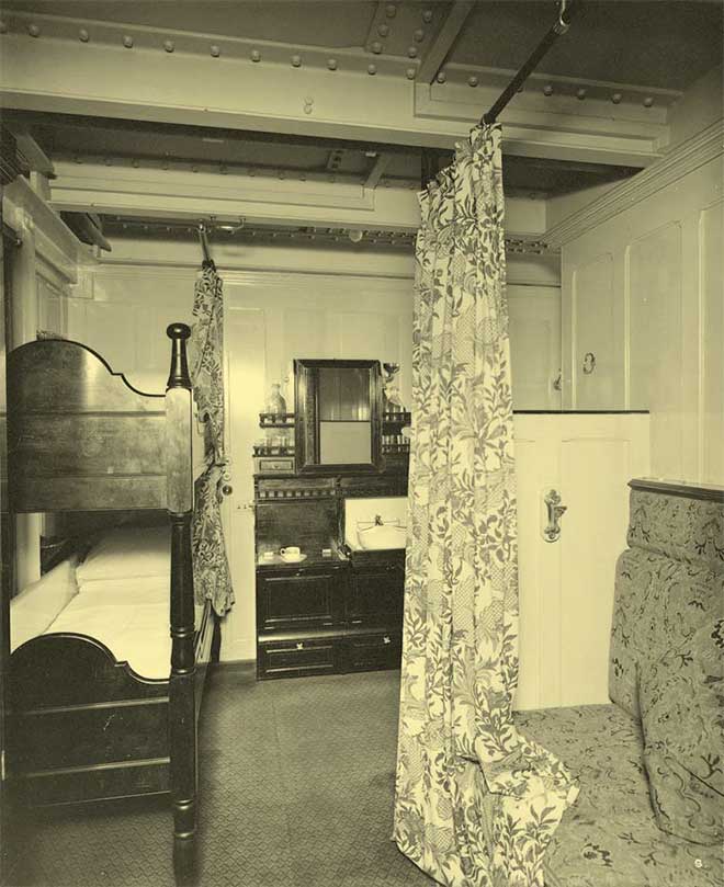 titanic interior second class