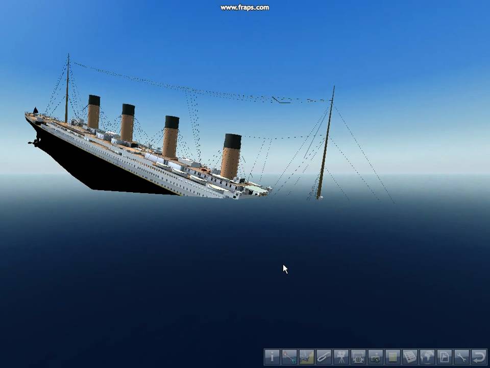 sinking ship simulator titanic