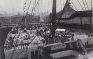 Forecastle Deck at RMS Olympic