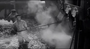Firemen extinguish the fires, 12:05 A.M. and later