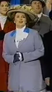 Robin Irwin as Marian Thayer in the 1997 Broadway musical.