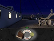 Emergency Lifeboat 1 (forward right) in Titanic: Adventure Out of Time