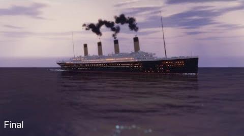 roblox titanic iceberg collision
