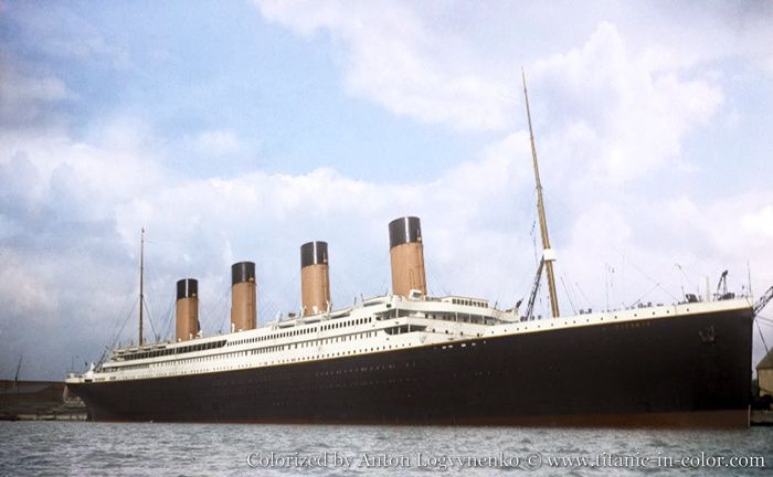 inside the real titanic