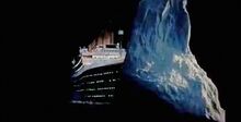 Titanic No Greater Love Titanic heading towards the IceBerg