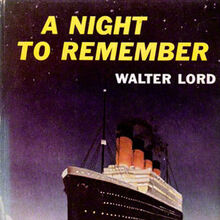 A Night To Remember Book Titanic Wiki Fandom