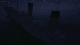 The ship settles back.