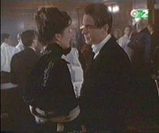 Isabella with Wynn about to go on deck during the evacuation.