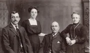 Charles, his wife, father and mother
