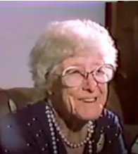 Edwina Celia Mackenzie in 1982 during an interview.