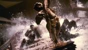 Grand Staircase Flooding in Titanic (1996)