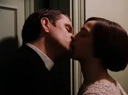 Ernst Tillbach kissing Vera Campbell