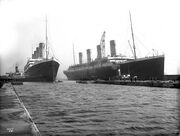 Olympic and Titanic