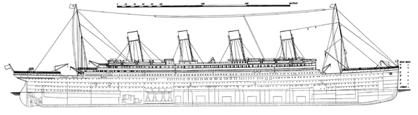 The Nantucket Lightship Collision with the RMS Olympic in Massachusetts