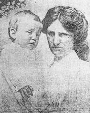 Nurse Alice and baby Trevor