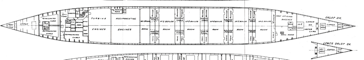 Orlop and Lower Orlop Deck | Titanic Database Wiki | Fandom