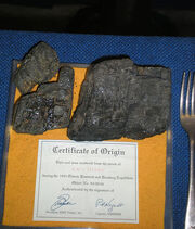 Coal from the Titanic