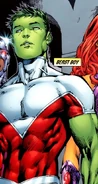Beast Boy dans les comics.