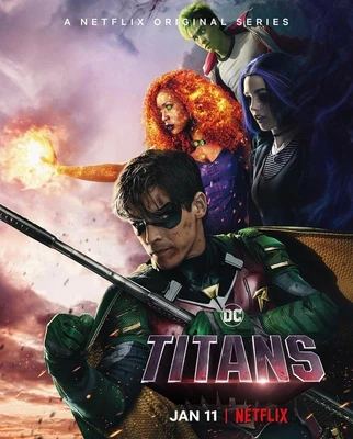 Netflix poster de Titans