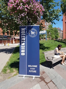 Bludhaven University orientation