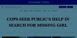 Traverse Times reports on Rachel Roth's disappearance