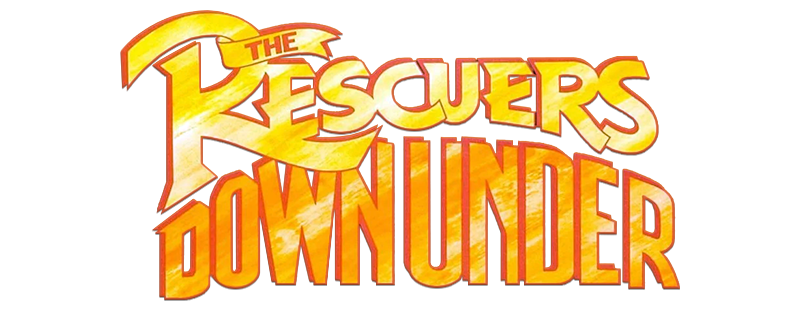 Disney The Rescuers Down Under Title Logo Sweatshirt