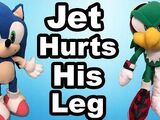 Jet Hurts His Leg