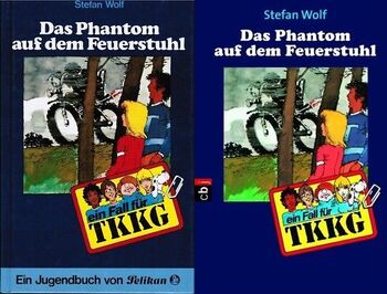 Cover Phantom auf dem Feuerstuhl - Pelikan und Cbj