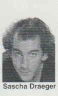 Sascha Draeger - Sprecher von Tim, S-W-Foto von 1997