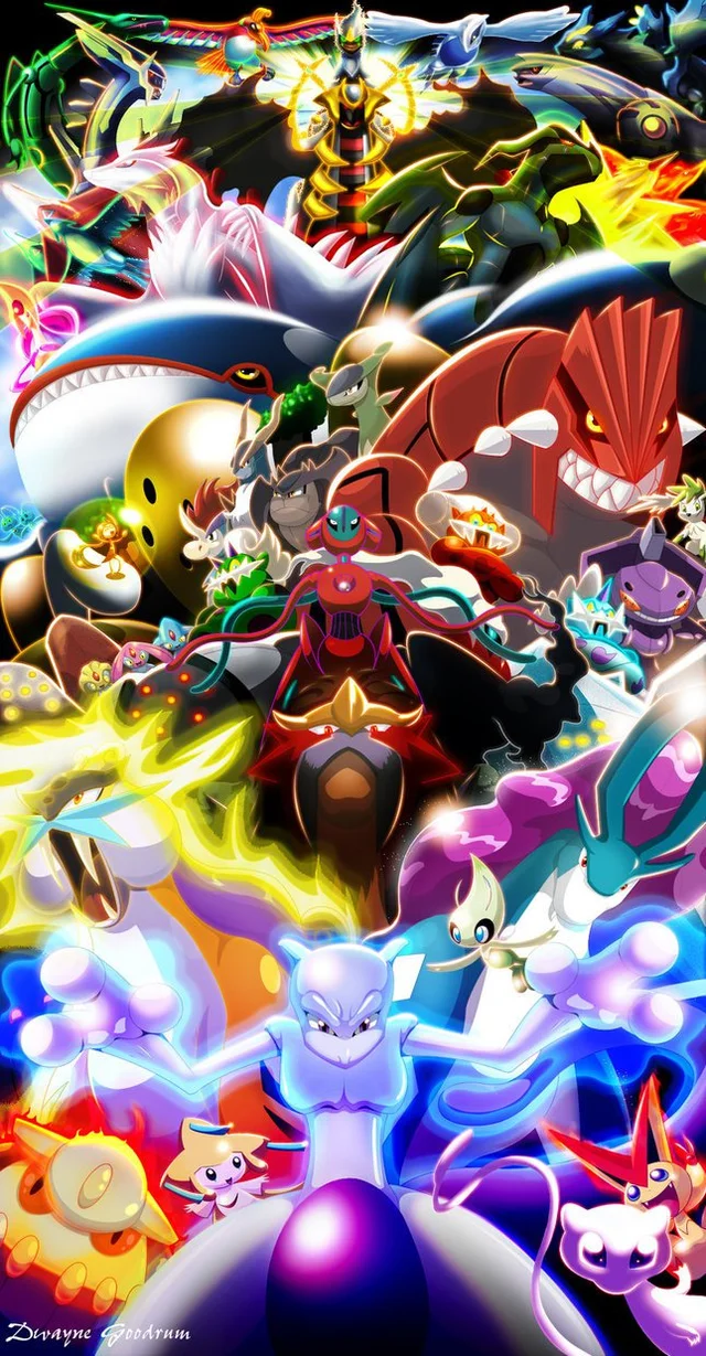 Liga Mineira de Pokémon: Pokémons Lendários