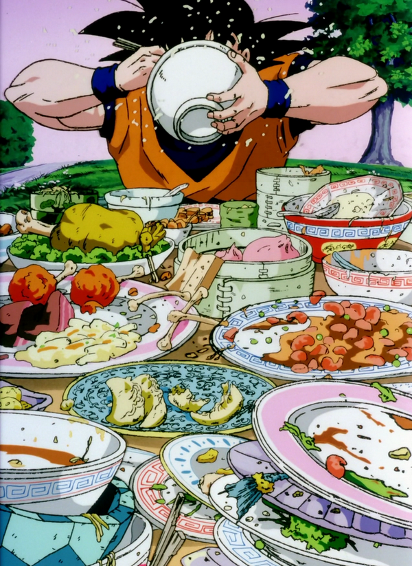 Saiyajins e seus respectivos Vegetais. - Daiko O Saiyajin