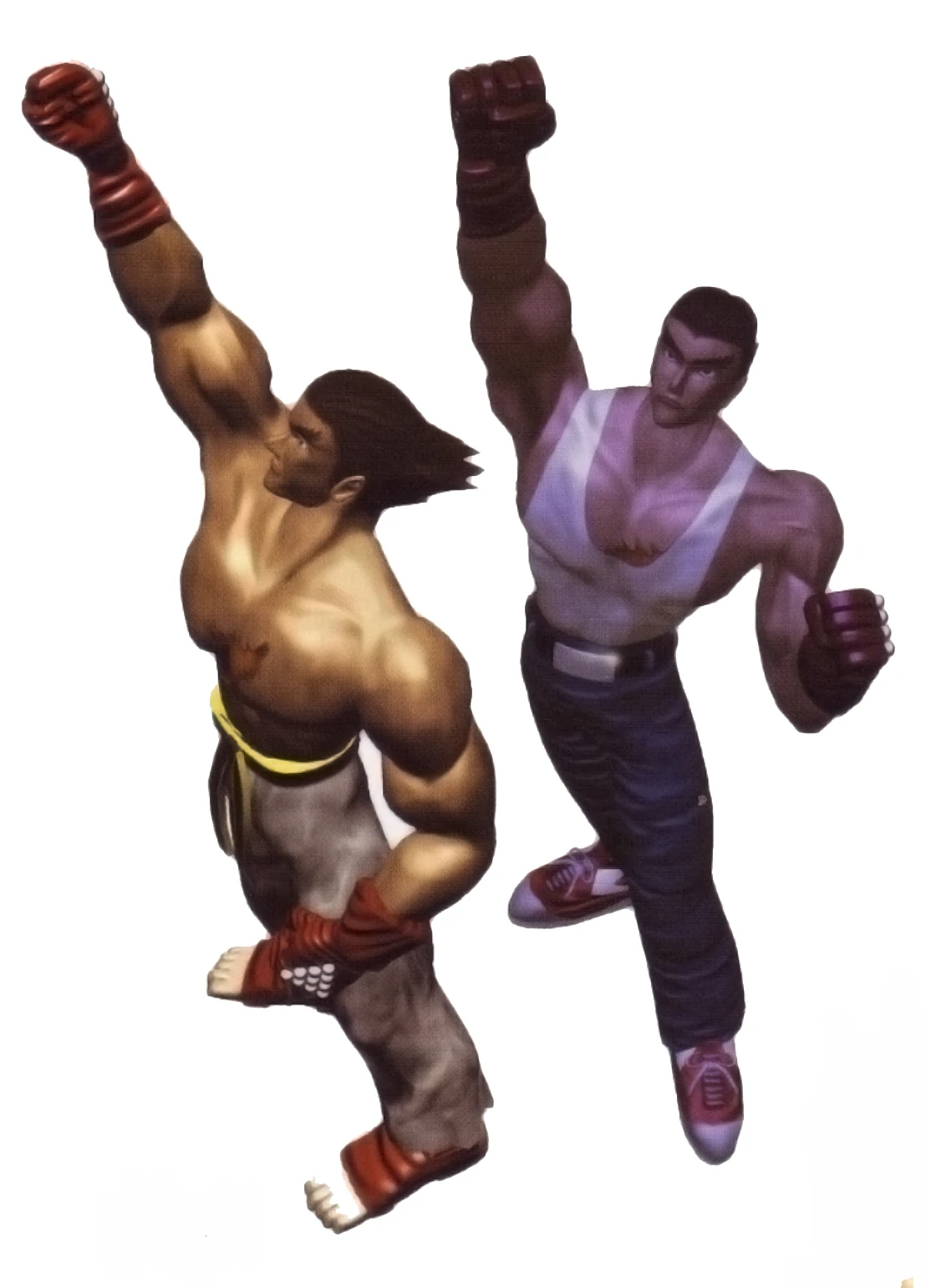 Kazuya Mishima from Virtua Fighter vs Tekken spritesheets
