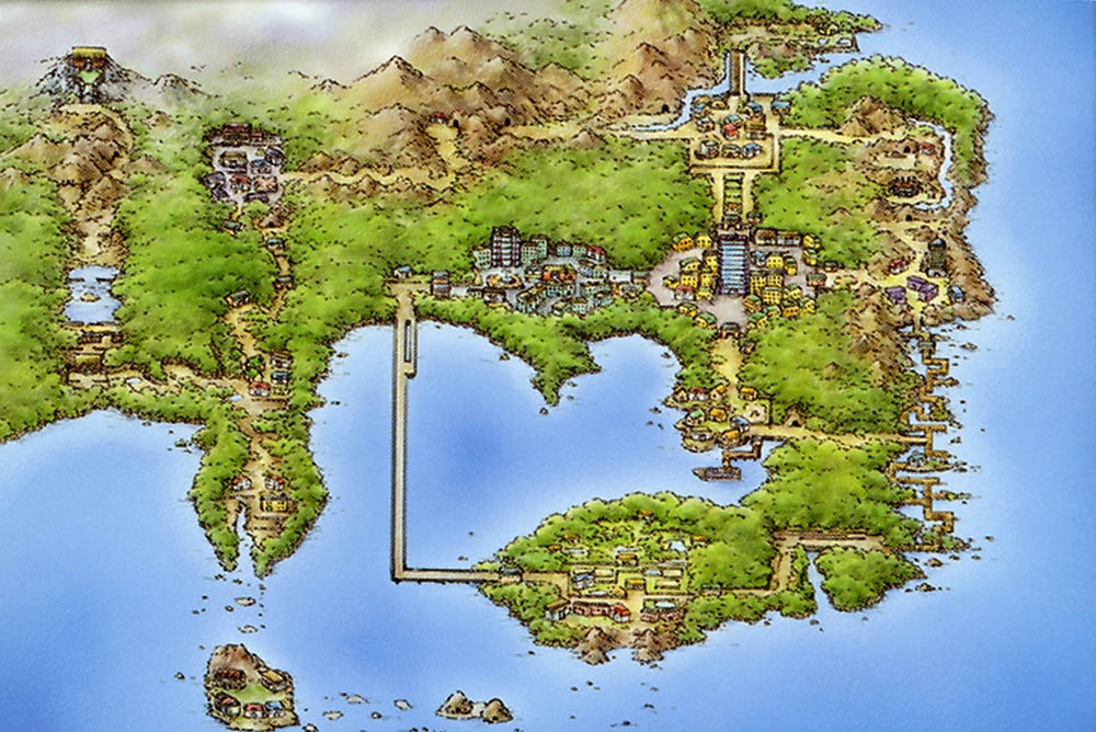 Continente Kanto] Localizações de Cidades, Pokémons & Outros - Dentro do  jogo - Fórum otPokémon - Pokémon Online