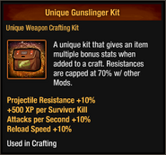 Unique Gunslinger Kit