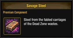 Tlsdz savage steel