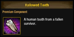 Tlsdz hallowed tooth
