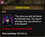 The Cultist's Curse effect