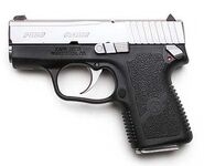 The Kahr PM9, renamed as the "PPM 9" in-game