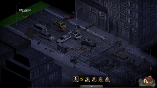 The layout of the Small Street (variant B)