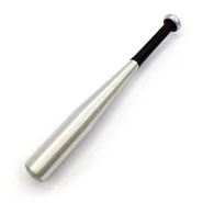 A real-life, short aluminium bat