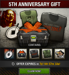 5th Anniversary Gift Package