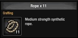 Rope