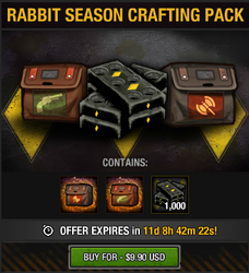 Rabbit Season Crafting Pack - $9.90 USD