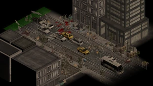 Layout of the Small Street (Variant C)