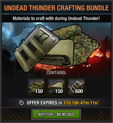 Undead Thunder Crafting Bundle - $9.90 USD