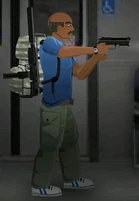 Survivor with the M9