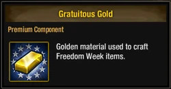Gratuitous Gold